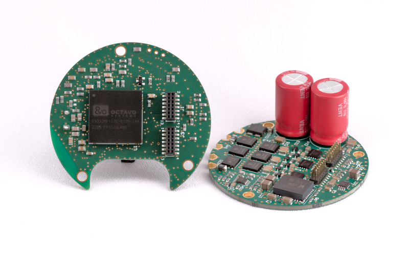 System-in-Package-Modul auf einer Leiterplatte